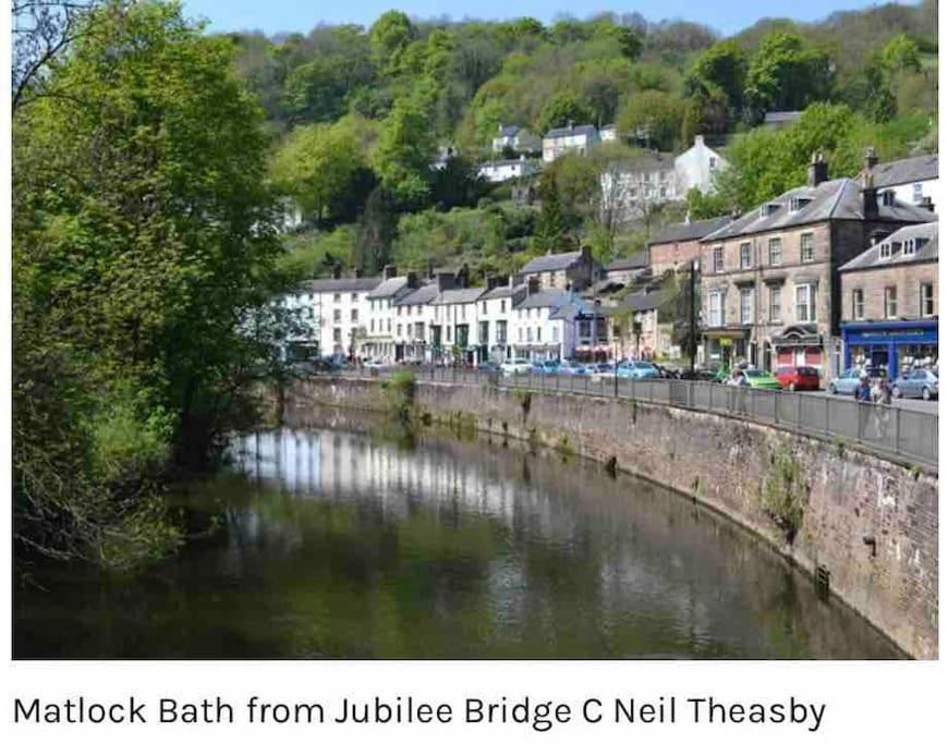 Historic Georgian Property Matlock Bath Exteriör bild